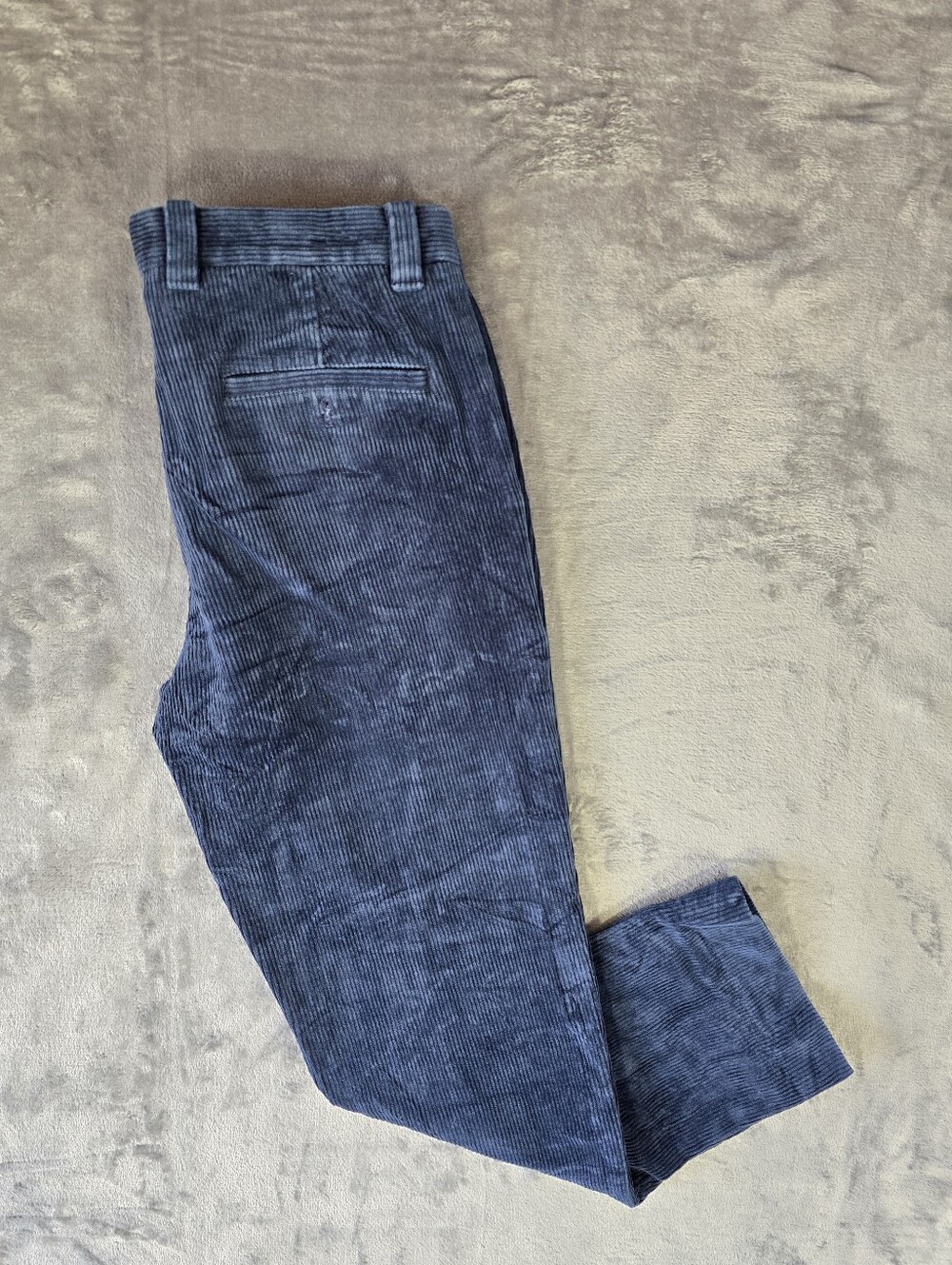 Brooks Brothers Clark Fit Blue Corduroy Pants Trousers Size 33x30 Fits 32x28